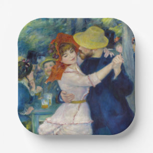 Pierre-Auguste Renoir - Tanz im Bougival Pappteller
