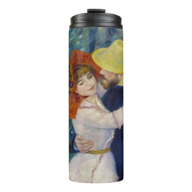 Pierre-Auguste Renoir - Tanz im Bougival Thermosbecher (Vorderseite)