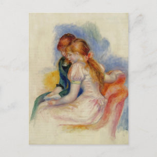Pierre-Auguste Renoir - The Reading Postkarte