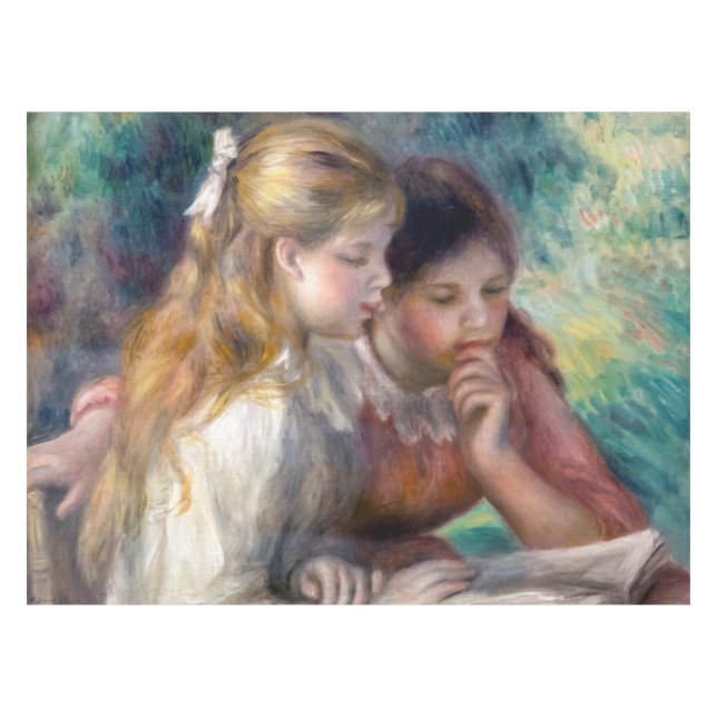Pierre-Auguste Renoir - The Reading Tischdecke (Vorderseite (Horizontal))