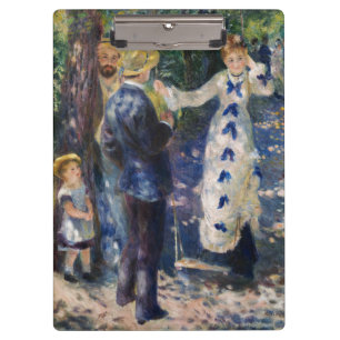 Pierre-Auguste Renoir - The Swing Klemmbrett
