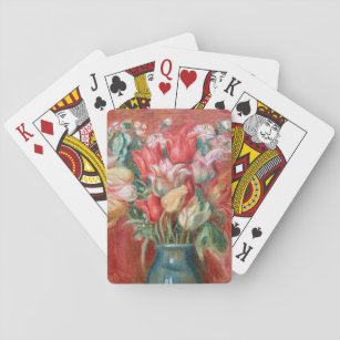 Pierre-Auguste Renoir - Tulip Bouquet Spielkarten