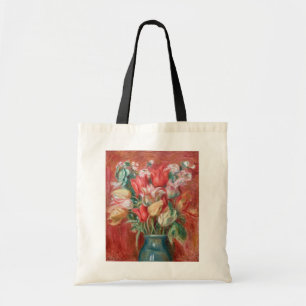 Pierre-Auguste Renoir - Tulpenstrauß Tragetasche