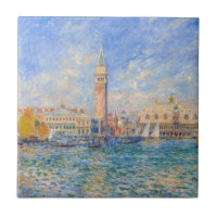 Pierre-Auguste Renoir - Venedig, der Dogenpalast