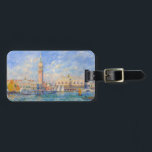 Pierre-Auguste Renoir - Venedig, der Dogenpalast Gepäckanhänger<br><div class="desc">Venedig, Dogenpalast (Vue de Venise, Le Palais des Doges) - Pierre-Auguste Renoir, Oil on Leinwand, 1881</div>