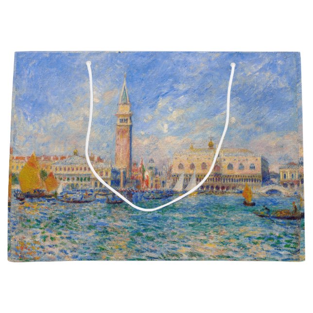 Pierre-Auguste Renoir - Venedig, der Dogenpalast Große Geschenktüte (Vorderseite)