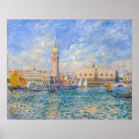 Pierre-Auguste Renoir - Venedig, der Dogenpalast