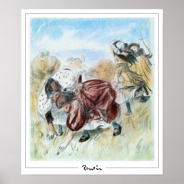 Pierre-Auguste Renoir Zedign Art Poster #24-3 (Vorne)