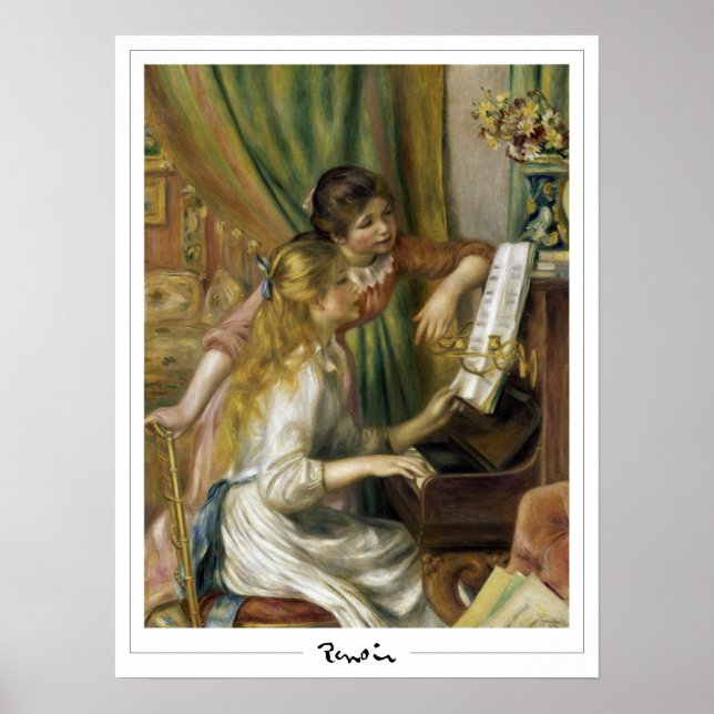Pierre-Auguste Renoir Zedign Art Poster #7-3 (Vorne)