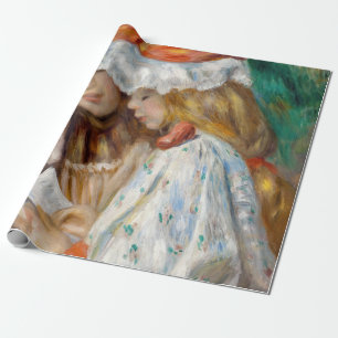 Pierre-Auguste Renoir - Zwei Mädchen beim Lesen Geschenkpapier
