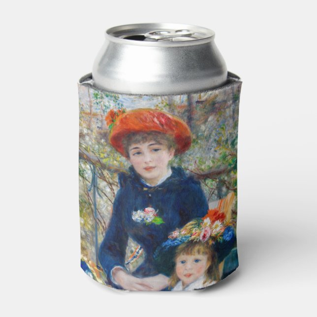 Pierre-Auguste Renoir - Zwei Schwestern auf der Te Dosenkühler (Kanne Vorderseite)