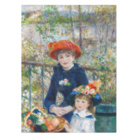 Pierre-Auguste Renoir - Zwei Schwestern auf der Te