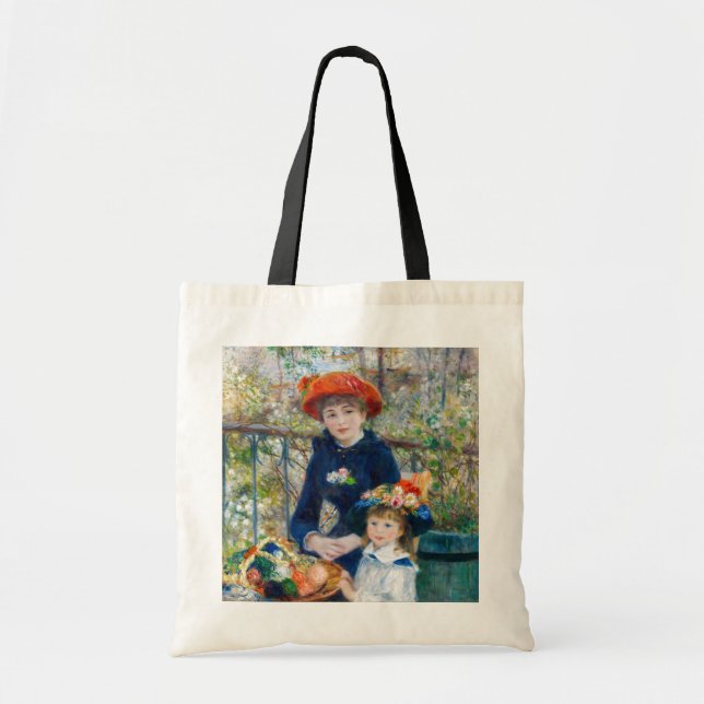 Pierre-Auguste Renoir - Zwei Schwestern auf der Te Tragetasche (Vorne)