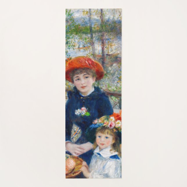 Pierre-Auguste Renoir - Zwei Schwestern auf der Te Yogamatte (Rückseite)