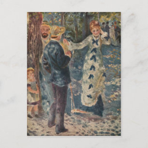 Pierre-Auguste Renoirs Die Schaukel (1876) Postkarte