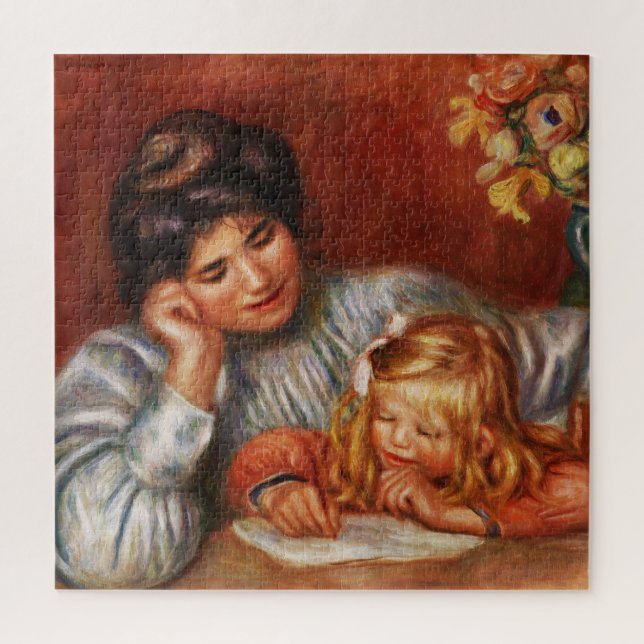 Pierre-Auguste Renoirs schriftliche Lektion (Vertikal)