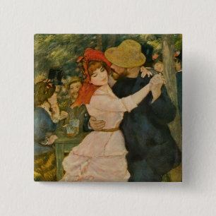 Pierre-Auguste Renoirs Tanz in Bougival (1883) Button