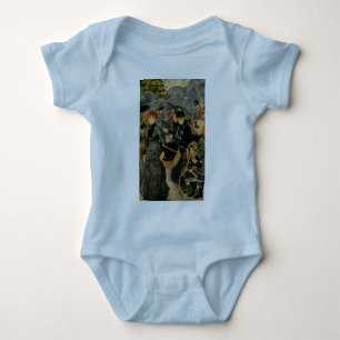 Pierre-Auguste Renoir's The Umbrellas (1883) Baby Strampler