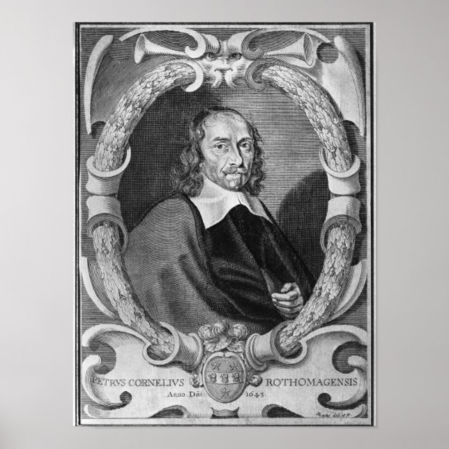 Pierre Corneille 1643 Poster (Vorne)