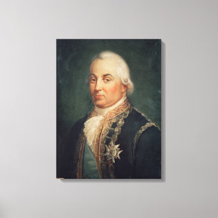 Pierre de Suffren-Heilig-Tropez Admiral von Leinwanddruck