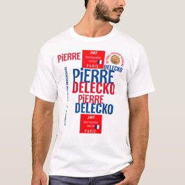 PIERRE DELECKO JMT PARIS T - Shirt für Männer