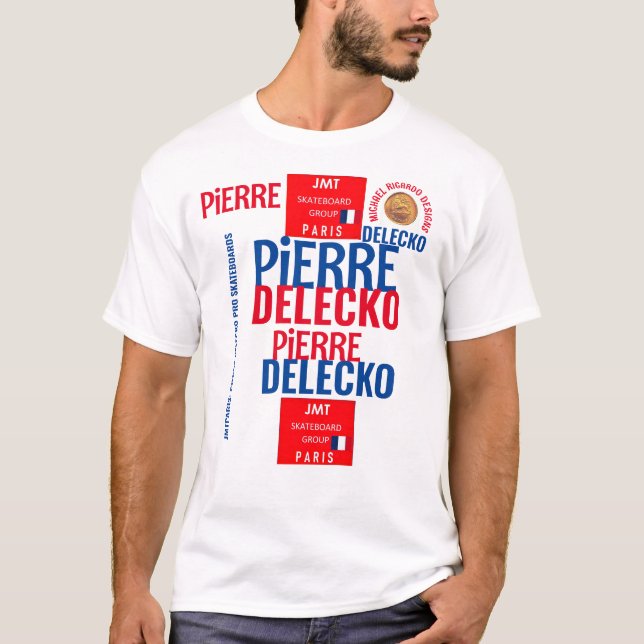 PIERRE DELECKO JMT PARIS T - Shirt für Männer (Vorderseite)