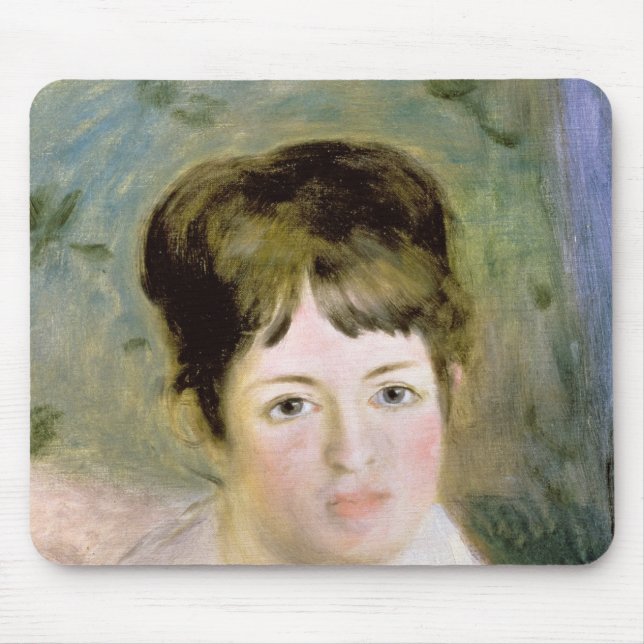 Pierre der Kopf einer Renoir | Frau Mousepad (Vorne)