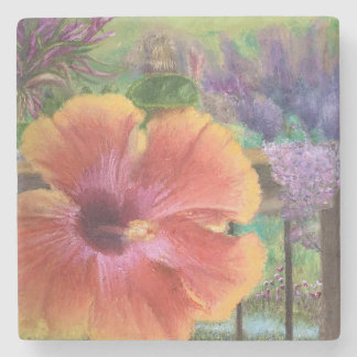 Pierre dessous-de-verre en pierre.