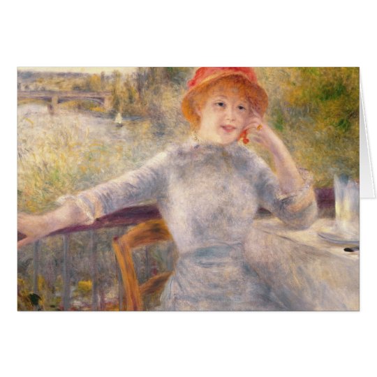 Pierre ein Renoir | A. Fournaise beim Grenouillere Karte