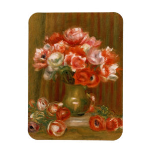 Pierre ein Renoir Anemonen Magnet