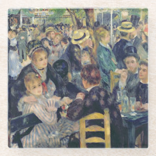 Pierre ein Renoir Ball bei Moulin de la Galette Glasuntersetzer