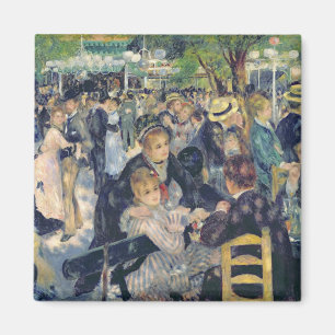 Pierre ein Renoir   Ball bei Moulin de la Galette Magnet