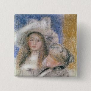 Pierre ein Renoir Berthe Morisot und ihre Button