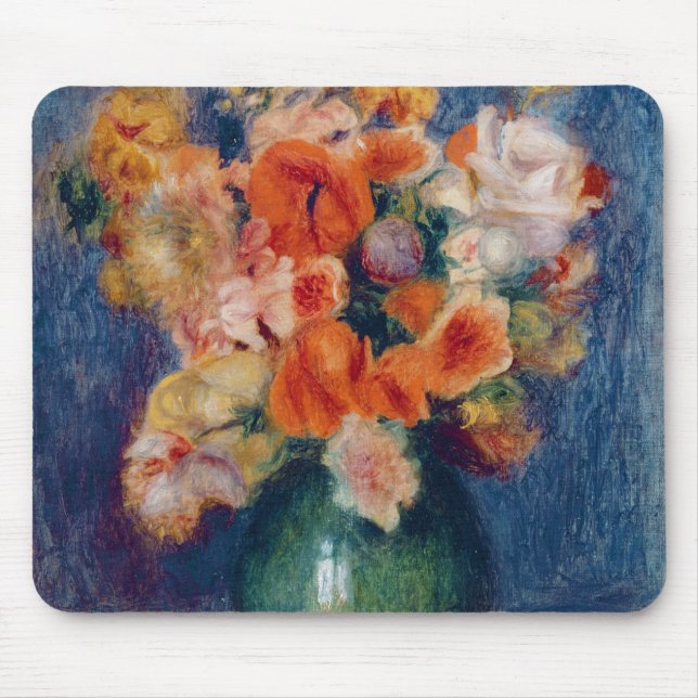 Pierre ein Renoir | Blumenstrauß Mousepad (Vorne)
