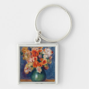 Pierre ein Renoir Blumenstrauß Schlüsselanhänger