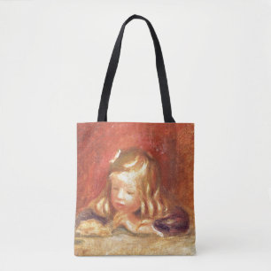 Pierre ein Renoir Coco am Tisch Tasche