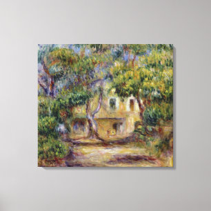 Pierre ein Renoir   der Bauernhof bei Les Leinwanddruck