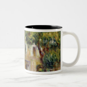 Pierre ein Renoir der Bauernhof bei Les Zweifarbige Tasse