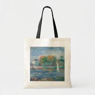 Pierre ein Renoir   der blaue Fluss Tragetasche