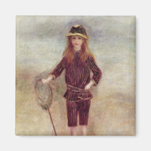 Pierre ein Renoir der kleine Fisherwoman Magnet