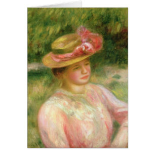 Pierre ein Renoir der Strohhut