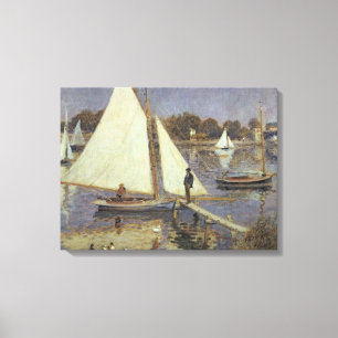 Pierre ein Renoir   die Seine in Argenteuil Leinwanddruck