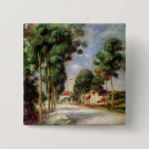 Pierre ein Renoir die Straße zu Essoyes Button