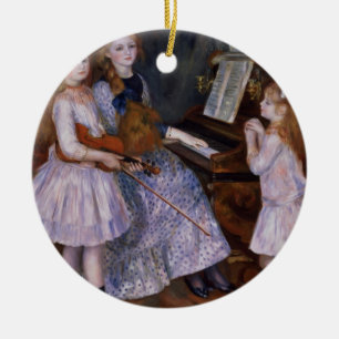Pierre ein Renoir   die Töchter von Catulle Mende Keramikornament