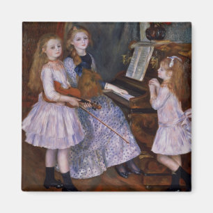 Pierre ein Renoir die Töchter von Catulle Mende Magnet
