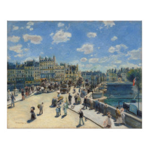 Pierre ein Renoir Pont Neuf, Paris Poster