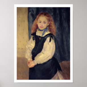 Pierre ein Renoir Porträt von Mademoiselle Poster