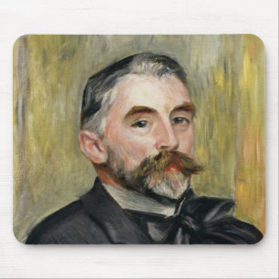 Pierre ein Renoir Porträt von Stephane Mallarme Mousepad