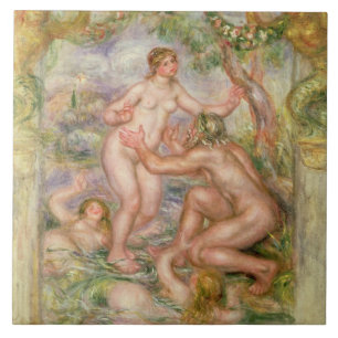 Pierre ein Renoir   Saone, der in die Rhône flie Fliese