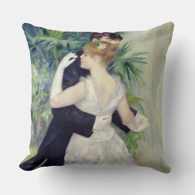 Pierre ein Renoir | Tanz in der Stadt Kissen (Vorderseite)